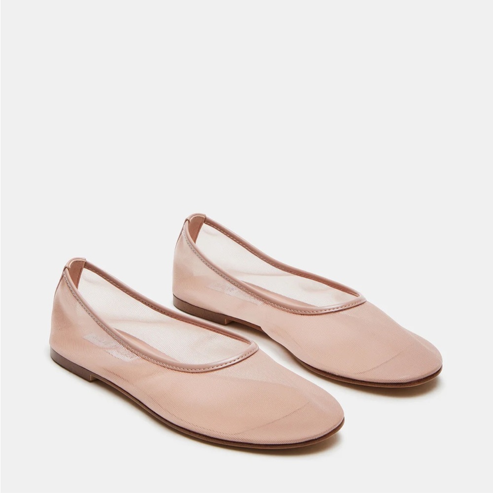 Steve Madden Meadow Blush Ballet Flats Mesh
